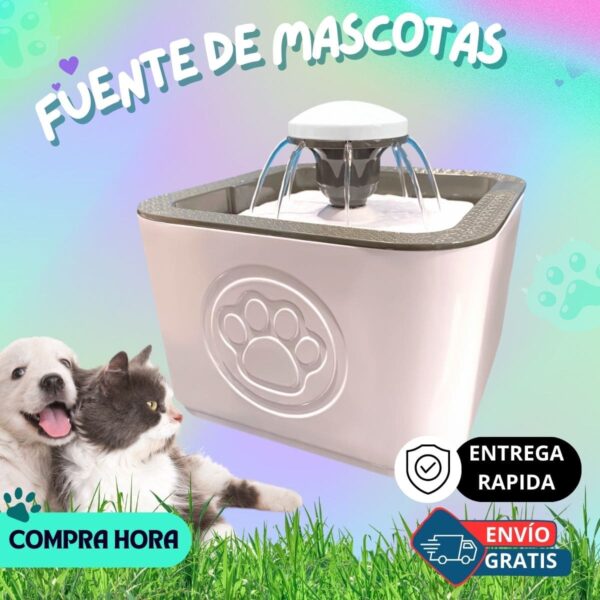 FUENTE DE MASCOTAS